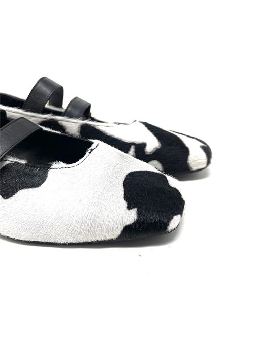 Ballerina cow IL LACCIO | 4083CAVALLINOWHITE/BLACKCOW